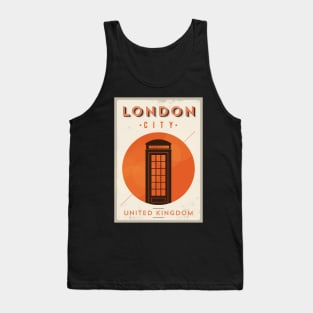 London Vintage Poster Tank Top